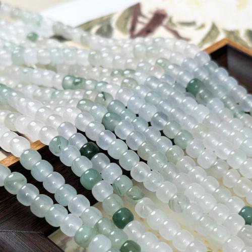 Gemstone Jewelry Beads, Tianshan Blue Granite, polished, DIY & different size for choice, Sold Per Approx 38 cm Strand