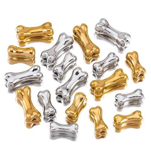 ABS Plastic Beads, plated, DIY & different size for choice, more colors for choice, 20PCs/Bag, Sold By Bag