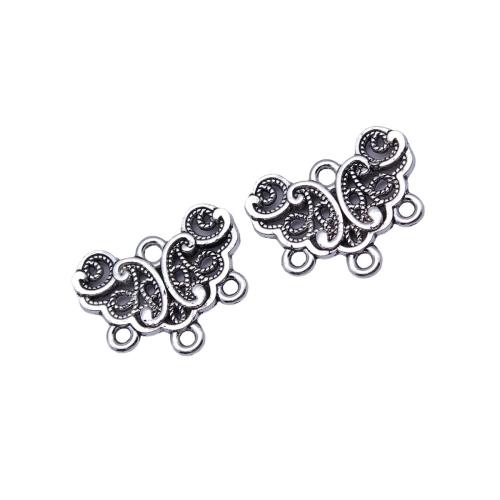 Tibetan Style Connector, plated, DIY, 20PCs/Bag, Sold By Bag