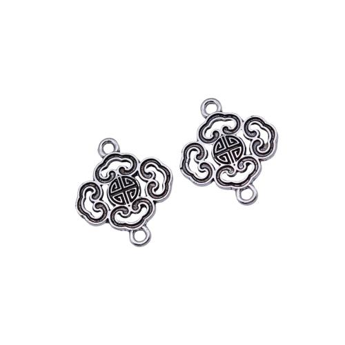 Tibetan Style Connector, plated, DIY, 20PCs/Bag, Sold By Bag