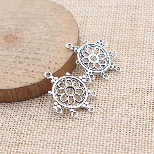 Tibetan Style Connector, plated, DIY, more colors for choice, 20PCs/Bag, Sold By Bag