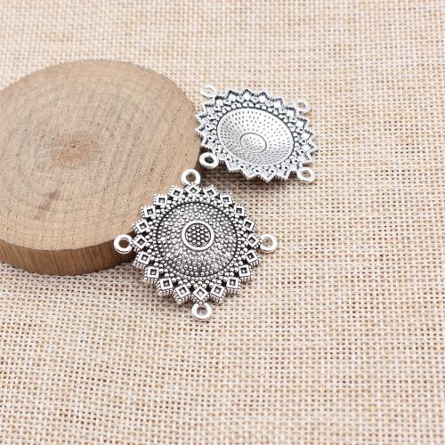 Tibetan Style Connector, plated, DIY, more colors for choice, 10PCs/Bag, Sold By Bag
