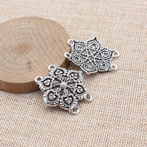 Tibetan Style Connector, plated, DIY, more colors for choice, 10PCs/Bag, Sold By Bag