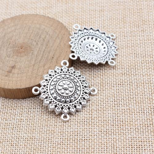 Tibetan Style Connector, plated, DIY, more colors for choice, 10PCs/Bag, Sold By Bag