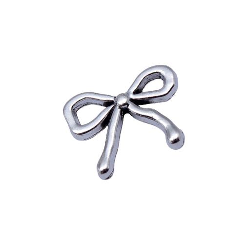 Tibetan Style Jewelry Beads, Bowknot, plated, DIY, 10PCs/Bag, Sold By Bag
