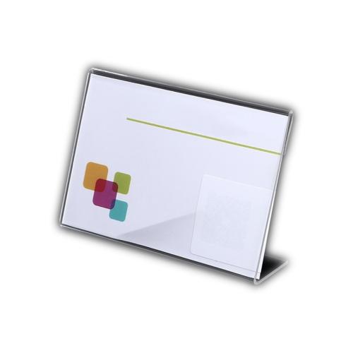 Jewelry Price Tag, Acrylic, Rectangle, clear, 90x63x25mm, Sold By PC