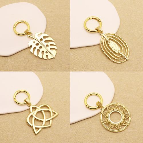 Bag Purse Charms Keyrings Keychains, Tibetan Style, gold color plated, fashion jewelry, more colors for choice, Sold By PC