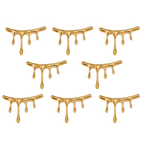 Stainless Steel Pendants, 304 Stainless Steel, plated, DIY, more colors for choice, 10PCs/Bag, Sold By Bag