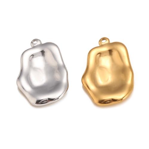 Stainless Steel Pendants, 304 Stainless Steel, plated, DIY, more colors for choice, 10PCs/Bag, Sold By Bag