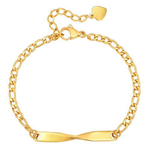 Stainless Steel Jewelry Bracelet, 304 Stainless Steel, plated, fashion jewelry & for woman, more colors for choice, Sold By PC