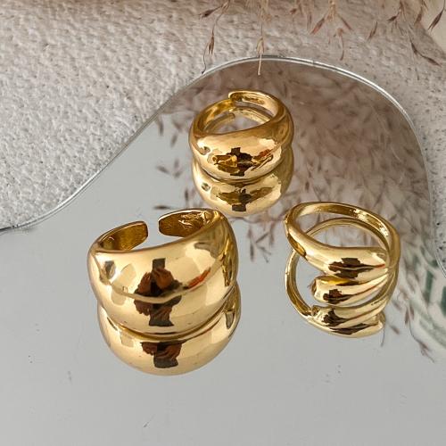 Juego de anillos de aleación de zinc, chapado, tres piezas & Joyería & para mujer, más colores para la opción, Vendido por Set