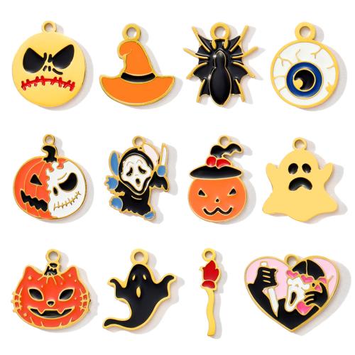 Titan -Anhänger, Titanstahl, plattiert, Design für Halloween & DIY & Emaille, keine, 3PCs/Tasche, verkauft von Tasche