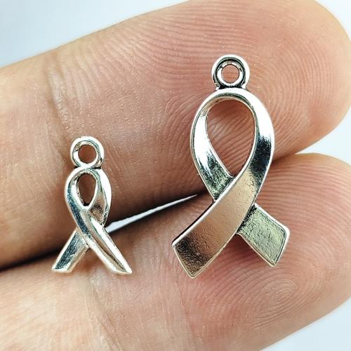 Tibetan Style Pendants, silver color plated, DIY, silver color, 100PCs/Bag, Sold By Bag
