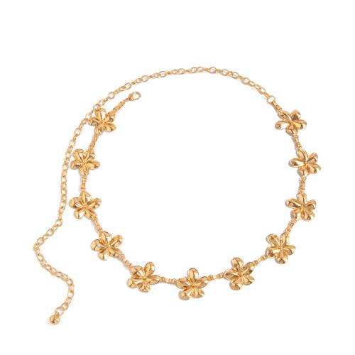 Decorative Belt, Tibetan Style, plated, fashion jewelry & different styles for choice & for woman, golden, Sold By PC