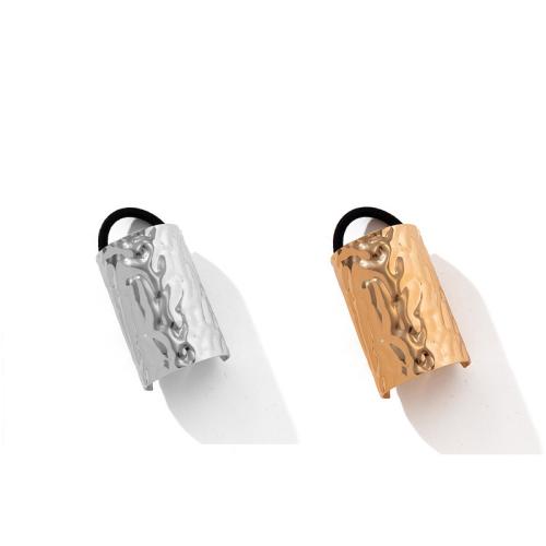 Gomas para el Cabello, aleación de zinc, con Banda de goma, chapado, Joyería & para mujer, más colores para la opción, Vendido por UD
