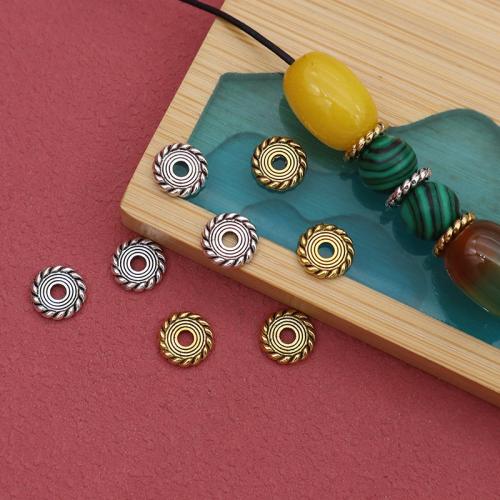 Tibetan Style Spacer Beads, plated, DIY, more colors for choice, 100PCs/Bag, Sold By Bag