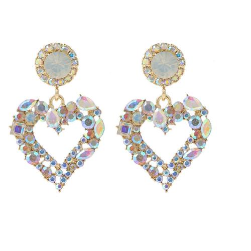 Tibetan Style Drop Earrings, Heart, plated, different styles for choice & for woman, Sold By Pair