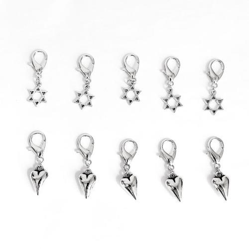 Tibetan Style Pendants, plated, DIY & different styles for choice, 6PCs/Set, Sold By Set