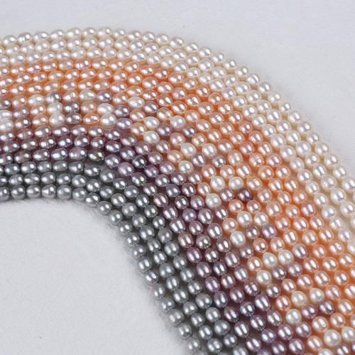 Cultured Rice Freshwater Pearl Beads, DIY, more colors for choice, 7-8mm, Sold Per 36 cm Strand
