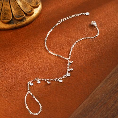 Gothic -Armband-Ring, 304 Edelstahl, mit Glas, plattiert, Modeschmuck & für Frau, keine, verkauft von PC