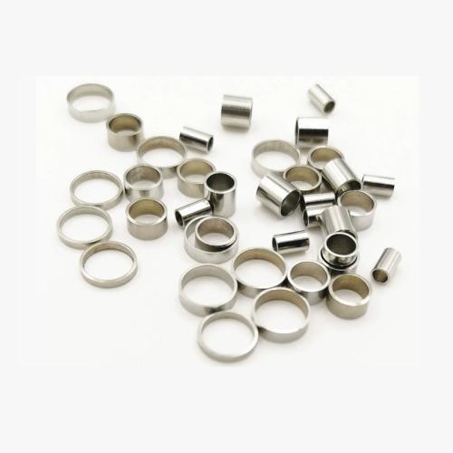 Perlas de acero inoxidable, acero inoxidable 316, Bricolaje, más colores para la opción, 8x11mm, agujero:aproximado 10mm, Vendido por UD