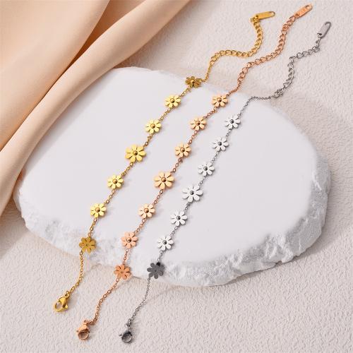 Titan Edelstahl Armband, Titanstahl, gänseblümchenMargerite, Modeschmuck & für Frau, keine, verkauft von PC