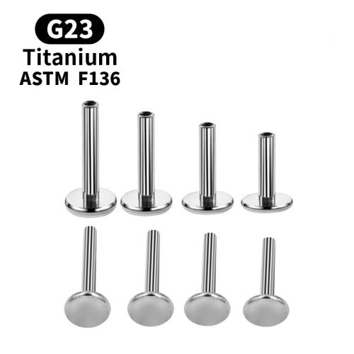 Aleación de titanio Piercing pendiente, Bricolaje & diverso tamaño para la opción, Vendido por UD