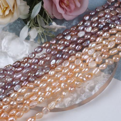 Keshi Cultured Freshwater Pearl Beads, Baroque, DIY, more colors for choice, 6-7mm, Sold Per 38 cm Strand