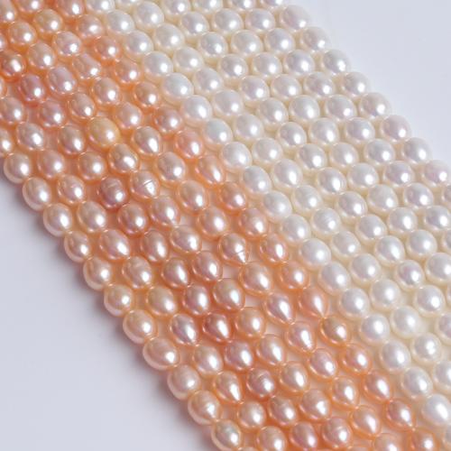 Cultured Rice Freshwater Pearl Beads, DIY, more colors for choice, 8-9mm, Sold Per 37 cm Strand