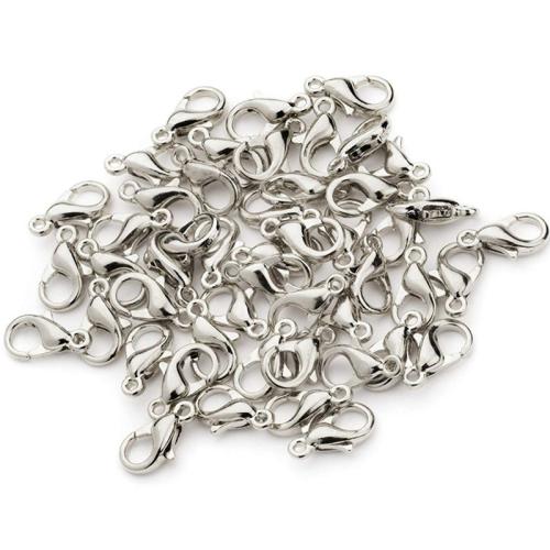 Tibetan Style Lobster Clasp, plated, DIY, more colors for choice, 10x5mm, 1000PCs/Bag, Sold By Bag