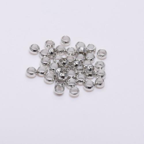 Brass Spacer Beads, plated, DIY & different size for choice, more colors for choice, Sold By Bag