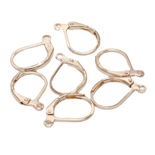 Iron Lever Back Earring Wires, plated, DIY, more colors for choice, 10x16mm, Sold By PC