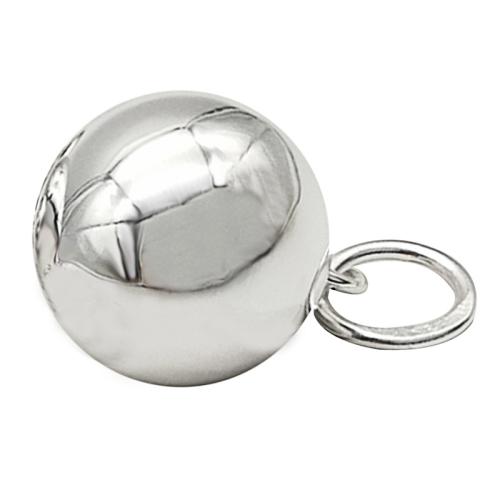 Colgantes de Plata de Ley 925, Esférico, Bricolaje & diverso tamaño para la opción, Vendido por UD