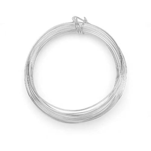 925 Sterling Silver Wire, DIY & different size for choice, Length:Approx 10 cm, Sold By PC