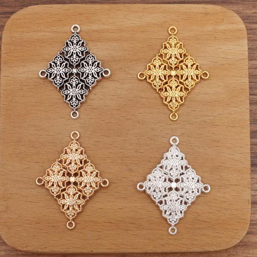 Tibetan Style Connector, DIY, more colors for choice, 29x39mm, 50PCs/Bag, Sold By Bag