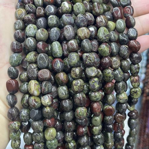 Perles bijoux en pierres gemmes, Dragon-Blood-pierre, DIY, couleurs mélangées, Vendu par 38 cm brin