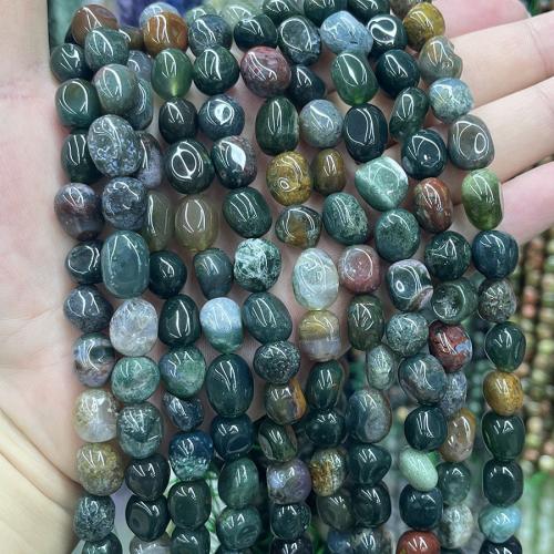 Natural Indian Agate Beads, DIY, mixed colors, Sold Per 38 cm Strand