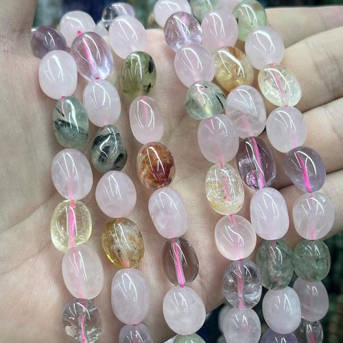 Granos de la joyería de cuarzo natural, Bricolaje, multicolor, Vendido para 38 cm Sarta