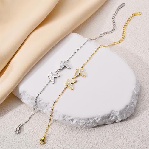 Titan Edelstahl Armband, Titanstahl, mit Acryl, Schmetterling, Modeschmuck & für Frau, keine, verkauft von PC