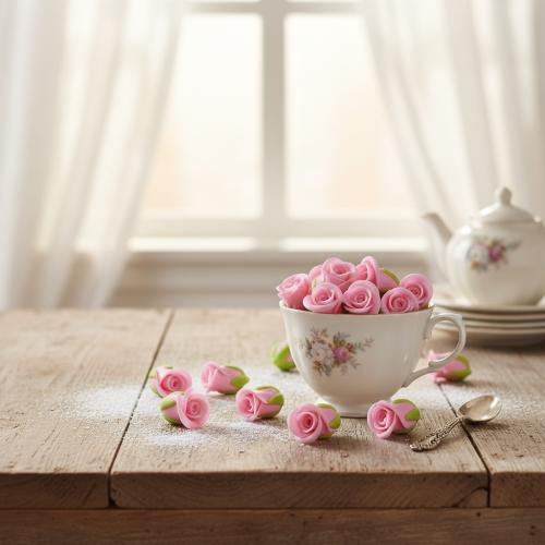 Abalorios de Porcelana, Rosa, Bricolaje & diverso tamaño para la opción, más colores para la opción, Vendido por UD