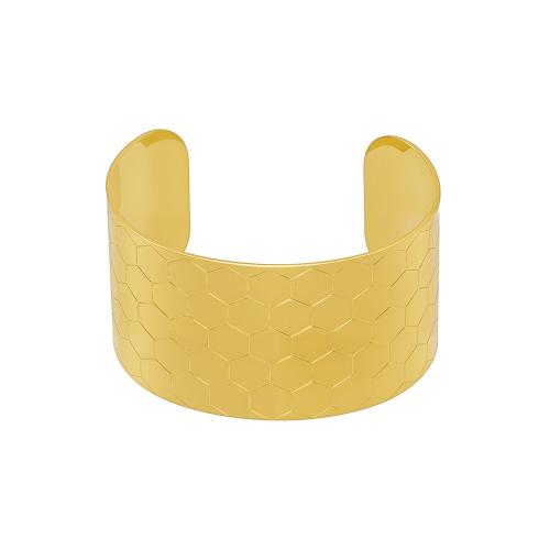 304 Stainless Steel Cuff Bangle, plated, fashion jewelry & different designs for choice & for woman, more colors for choice, Sold By PC