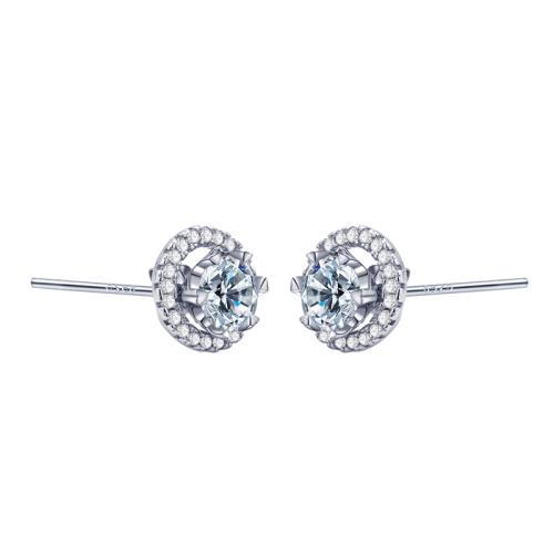 Argent sterling 925 boucle d oreille dormeuse, différents matériaux pour le choix & pour femme, Vendu par paire