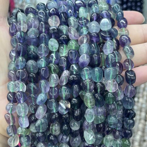 Natural Fluorite Beads, Colorful Fluorite, DIY, mixed colors, Sold Per 38 cm Strand