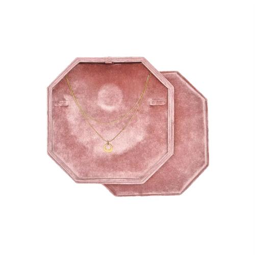 Velvet Necklace Box, fashion jewelry, more colors for choice, Sold By PC