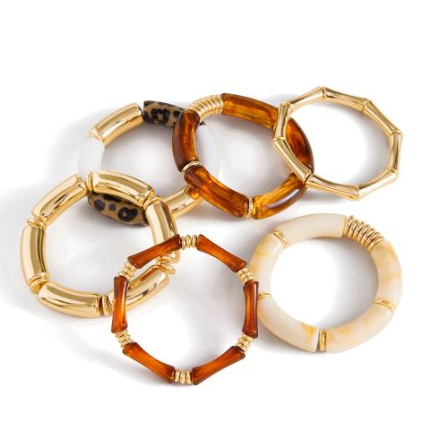 Resin Bracelets, with Tibetan Style, gold color plated, fashion jewelry, more colors for choice, Sold By PC