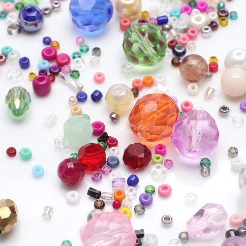Fashion Glass Beads, DIY, more colors for choice, Sold By Bag