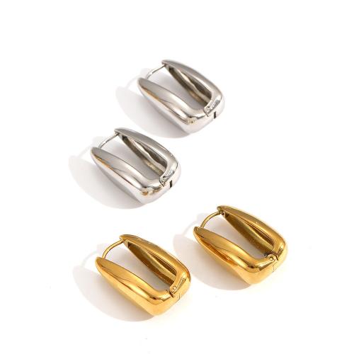 Нержавеющая сталь падение Серьги, Нержавеющая сталь 304, Другое покрытие, ювелирные изделия моды, Много цветов для выбора, продается Пара