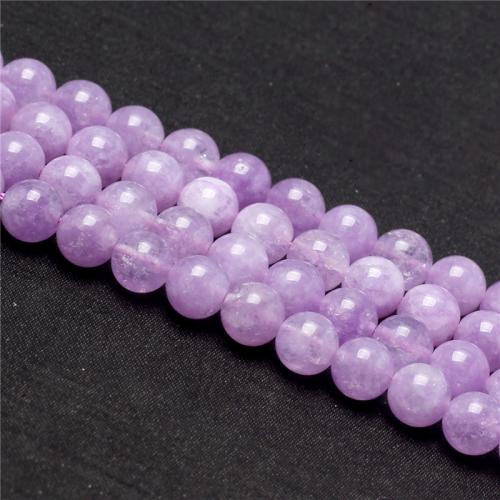Calcedonia Violeta, Calcedonia púrpura, Esférico, Bricolaje & diverso tamaño para la opción, Vendido por Sarta