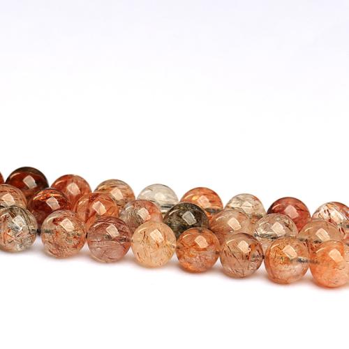 Round Crystal Beads, Super Seven Crystal, natural & DIY & different size for choice, Sold By Strand