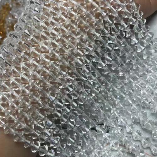 Granos de cuarzo claro natural, Platillo, pulido, Bricolaje & diverso tamaño para la opción, Vendido para aproximado 35-40 cm Sarta